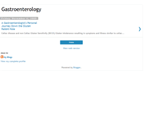 Tablet Screenshot of gastroenterologyblogs.blogspot.com