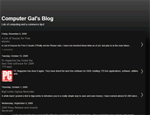 Tablet Screenshot of computer-gal.blogspot.com