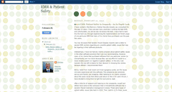 Desktop Screenshot of emrpatientsafety.blogspot.com