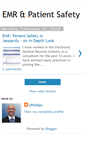 Mobile Screenshot of emrpatientsafety.blogspot.com