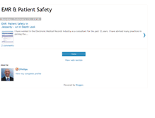 Tablet Screenshot of emrpatientsafety.blogspot.com