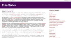 Desktop Screenshot of cyberesophia.blogspot.com