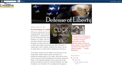 Desktop Screenshot of defense-of-liberty.blogspot.com