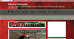 Desktop Screenshot of electric-heli.blogspot.com
