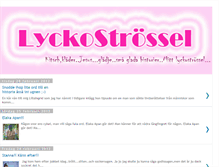 Tablet Screenshot of lyckostrossel.blogspot.com