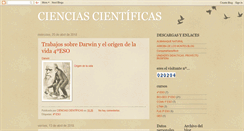 Desktop Screenshot of cienciassarri.blogspot.com