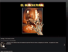 Tablet Screenshot of elsubcultural.blogspot.com