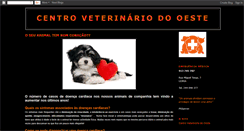 Desktop Screenshot of centroveterinariodooeste.blogspot.com
