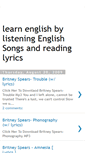 Mobile Screenshot of english-songs-lyric.blogspot.com