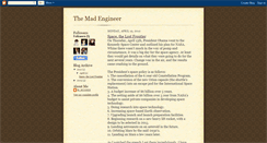 Desktop Screenshot of mad-engineering.blogspot.com