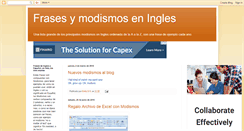 Desktop Screenshot of frasesymodismos.blogspot.com