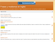 Tablet Screenshot of frasesymodismos.blogspot.com