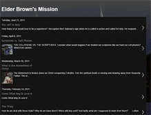 Tablet Screenshot of elderonamission.blogspot.com