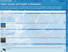 Tablet Screenshot of healthbotswana.blogspot.com