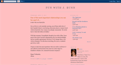Desktop Screenshot of funwithjbunn.blogspot.com