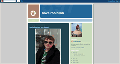 Desktop Screenshot of novarobinson.blogspot.com