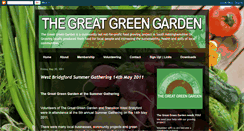 Desktop Screenshot of greatgreengarden.blogspot.com