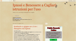 Desktop Screenshot of ipnosicagliari.blogspot.com