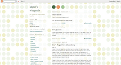 Desktop Screenshot of krynn.blogspot.com