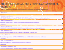 Tablet Screenshot of bibliocraliceojuanxxiiielbelloto.blogspot.com