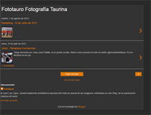 Tablet Screenshot of fototauro.blogspot.com