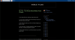 Desktop Screenshot of noblefilms.blogspot.com