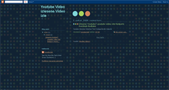 Desktop Screenshot of izlesene-youtube7.blogspot.com