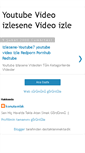 Mobile Screenshot of izlesene-youtube7.blogspot.com