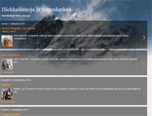 Tablet Screenshot of hiekkalinnojajahopealankaa.blogspot.com