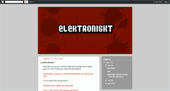 Desktop Screenshot of elektroniskt.blogspot.com
