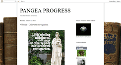 Desktop Screenshot of pangeaprogress.blogspot.com