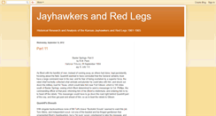 Desktop Screenshot of jayhawkersandredlegs.blogspot.com