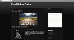 Desktop Screenshot of pearlb4swine.blogspot.com