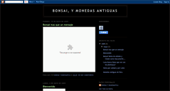 Desktop Screenshot of bonsaiymonedasantiguas.blogspot.com