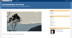 Desktop Screenshot of bucaramangaenfotos.blogspot.com