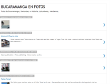 Tablet Screenshot of bucaramangaenfotos.blogspot.com