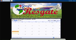 Desktop Screenshot of grupomissionarioresgate.blogspot.com