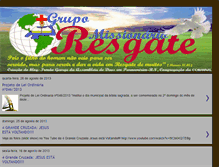 Tablet Screenshot of grupomissionarioresgate.blogspot.com