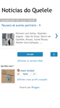 Mobile Screenshot of noticiasdoquelele.blogspot.com
