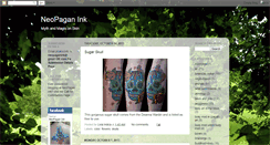 Desktop Screenshot of neopaganink.blogspot.com