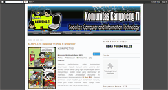 Desktop Screenshot of kampoengti.blogspot.com