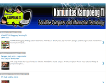 Tablet Screenshot of kampoengti.blogspot.com