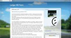 Desktop Screenshot of ledgehillfarm.blogspot.com