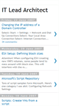 Mobile Screenshot of itleadarchitect.blogspot.com