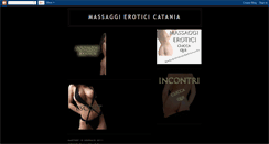 Desktop Screenshot of massaggi-erotici-catania.blogspot.com