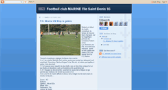 Desktop Screenshot of footballclubmarine.blogspot.com