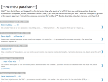 Tablet Screenshot of o-meu-paraiso.blogspot.com
