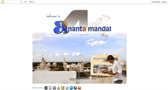Desktop Screenshot of anantamandal.blogspot.com
