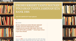 Desktop Screenshot of kredit-tanpa-agunan-dbs.blogspot.com
