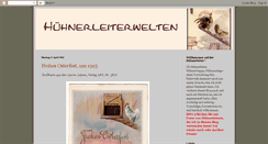 Desktop Screenshot of huehnerleiterwelten.blogspot.com